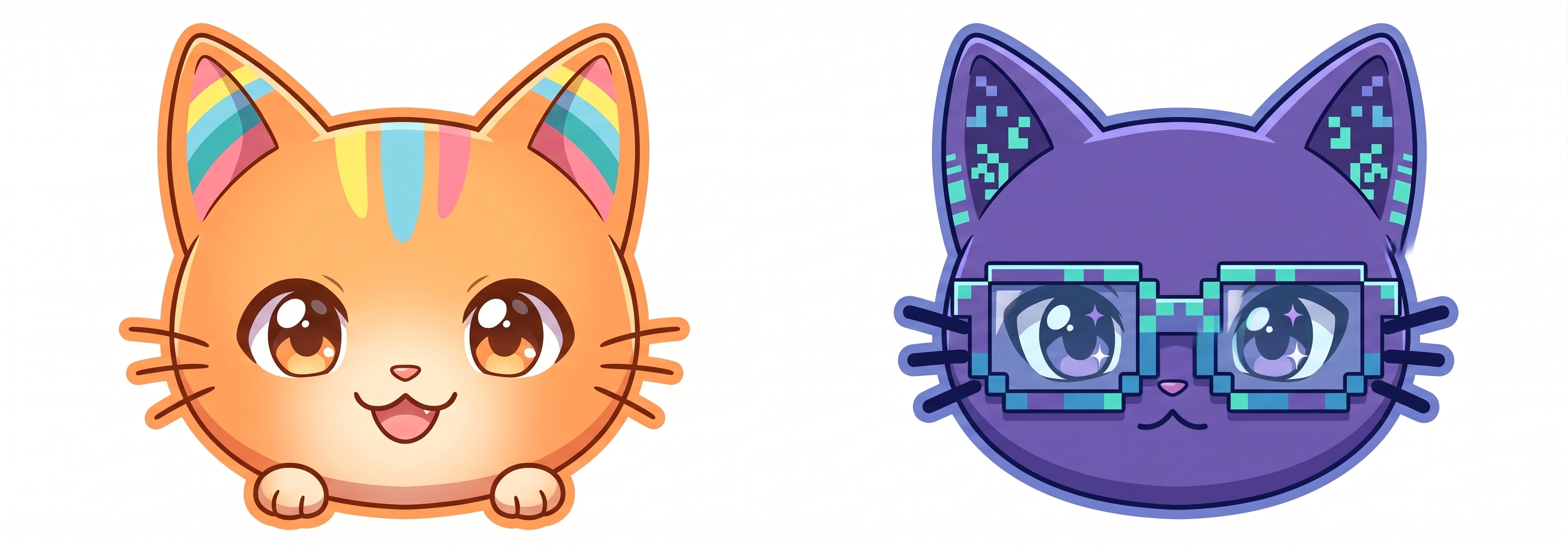 Two Cats HTX Characters