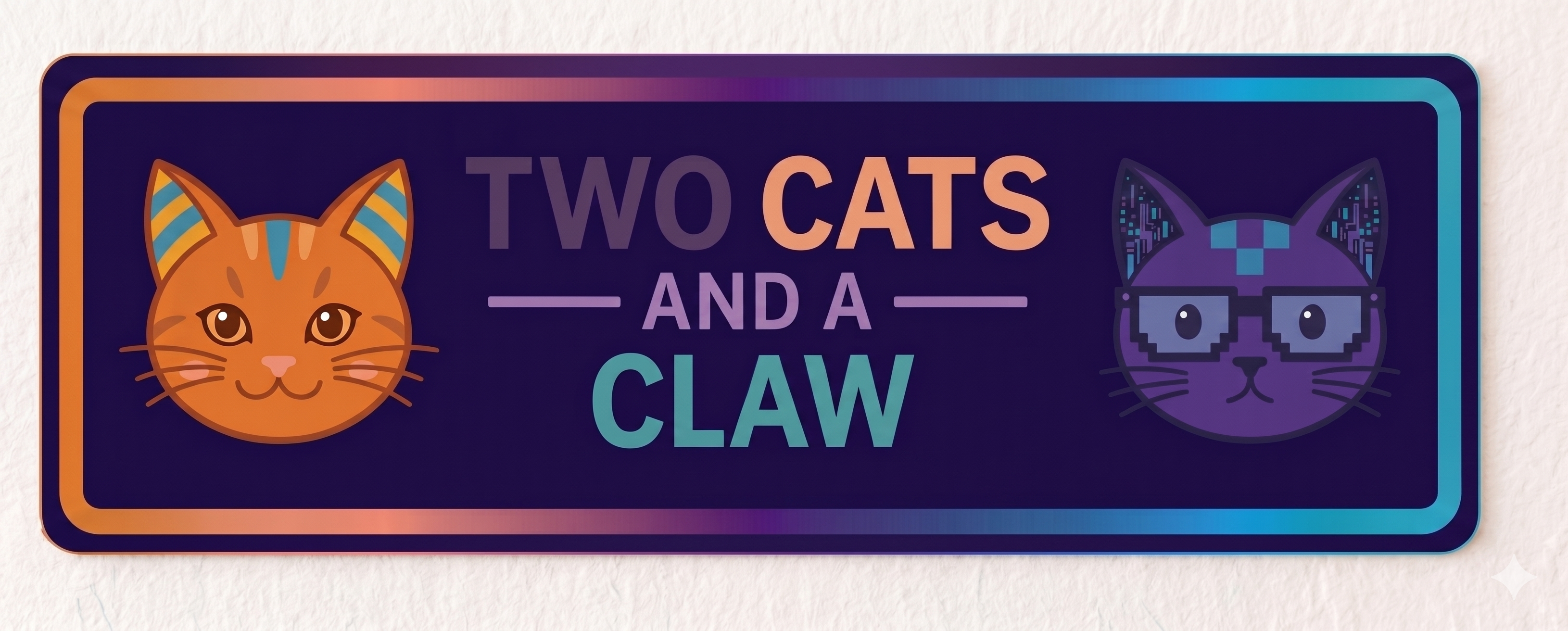 Two Cats and a Claw